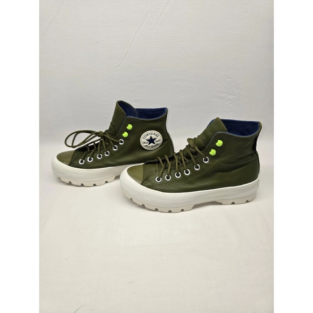 Converse Chuck Taylor GORE-TEX Lugged High Top Dark Moss | Size 8.5 - Picture 4 of 9